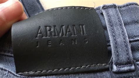 armani fake vs real|How to Identify Authentic Armani Jeans .